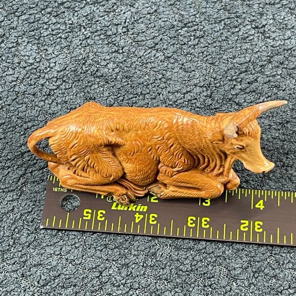 VTG 4 Fontanini Roman Italy Depose Xmas Nativity Animals Camel Cow Donkey Bull - Picture 15 of 16